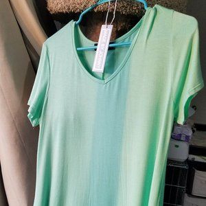 Casual Short Sleeve Comfy Tunic